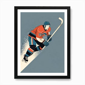 Edmonton Oilers Canvas Print Art Print