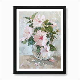 A World Of Flowers Hibiscus 3 Painting Art Print