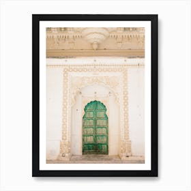 India Door Art Print