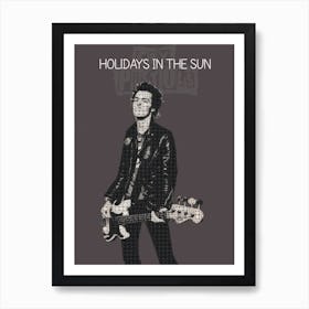 Holidays In The Sun Sid Vicious Sex Pistols Art Print