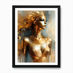 Cleopatra Portrait Artwork 184 Art Print