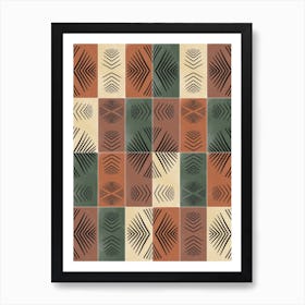 Mudcloth Tiles 03 Art Print