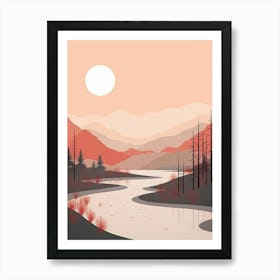 Minimalist Landscape 10 Art Print