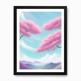 Cherry Blossoms 3 Art Print