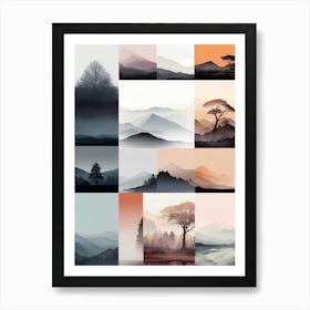 Landscapes Collection Art Print