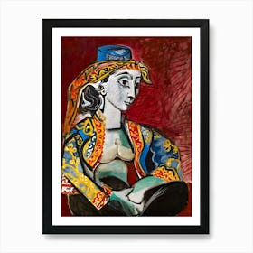 Picasso Woman 3 Art Print