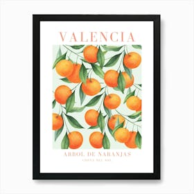 Orange Valencia Spain Art Print