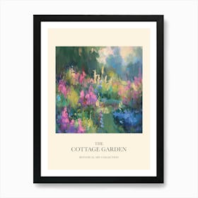 Cottage Garden Poster Wild Garden 2 Art Print