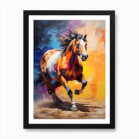 Horse Running 1 Art Print