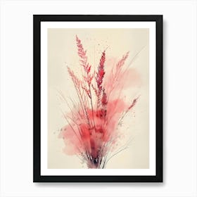 Watercolor Flowers 35 Art Print