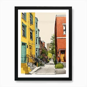 Street view z4 Art Print