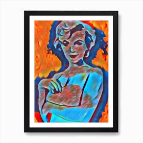 Marilyn Monroe 6 Art Print