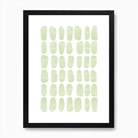 Abstract Green Art Print