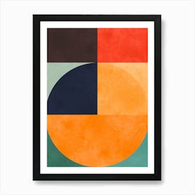 Art of circles in harmony 40 Art Print