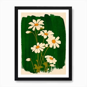 Daisy Flowers 5 Art Print