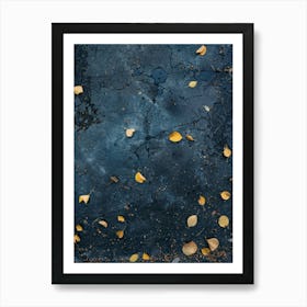 Autumn Leaves On The Ground 6 Art Print