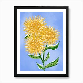 Yellow Sunflowers Art Print