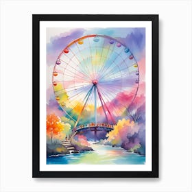 Ferris Wheel 9 Art Print