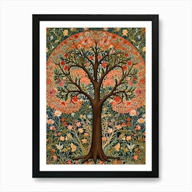 William Morris Tree Of Life 6 Art Print