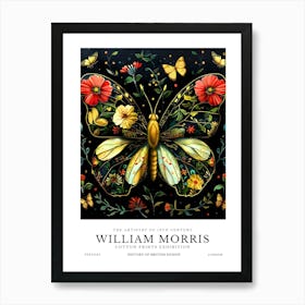 William Morris Exhibition Insects Series 2 Art Print