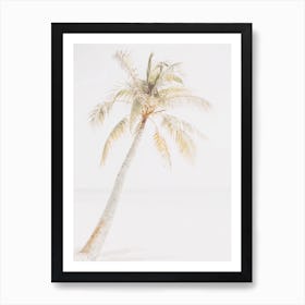 Pastel Palm Tree Art Print