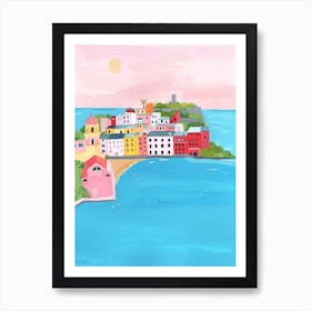 Italy By The Sea Art Print