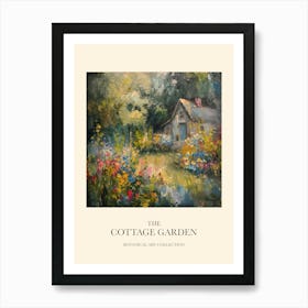 Flower Symphony Cottage Garden Poster 13 Art Print