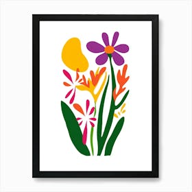 Flowers In A Vase 30 Art Print