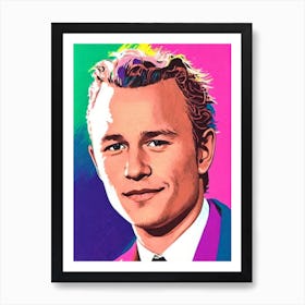 Heath Ledger Pop Movies Art Movies Art Print