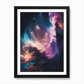 Heart Nebula Art Print