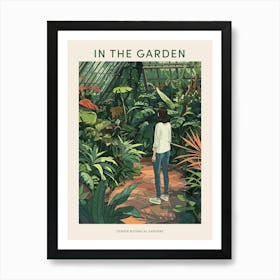 In The Garden Poster Denver Botanical Gardens 3 Art Print