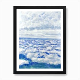 In The Clouds Art Print