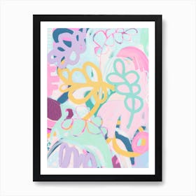 Pink Gin Art Print