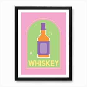 Whiskey Cocktail Art Print