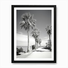 Marbella, Spain, Black And White Photography 1 Art Print