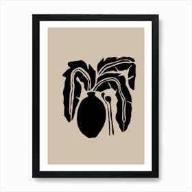 Plant Abstract Art Print