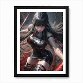 Yor Forger Thorn Princess Assassin Art Print