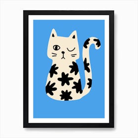 Cute Cat Art Print