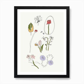 Flowers 1 Art Print