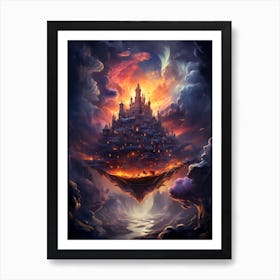 Castle In The Sky 2 Art Print