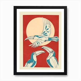 Toucans 2 Art Print