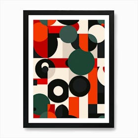 Abstract Geometric Pattern 8 Art Print