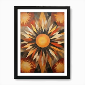 Bohemian Sunburst،
A vibrant representation of the autumn sun.2 Art Print