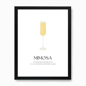 Mimosa Art Print