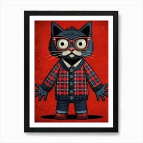 Kitty Cat 13 Art Print