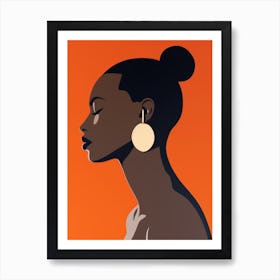 Portrait Of A Woman 59 Art Print