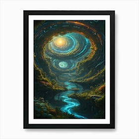 Ethereal Forest Art Print