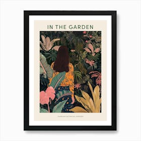 In The Garden Poster Shanghai Botanical Gardens 2 Art Print