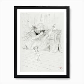 Miss Ida Heath, English Dancer (1894), 1, Henri de Toulouse-Lautrec Art Print