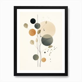 Abstract Circles 21 Art Print